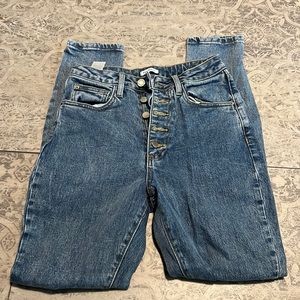 WeWoreWhat Womens The Danielle Jeans Spring St Hole